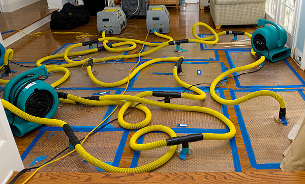 Professional Flood Damage Restoration technician working in Waitsburg, WA